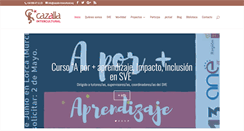 Desktop Screenshot of cazalla-intercultural.org